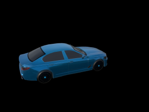 sedan g60 5 series hybrid sedan 3D 모델
