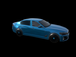 sedan g60 5 series hybrid sedan 3D 모델