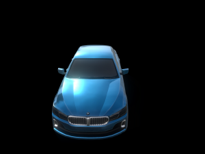 sedan g60 5 series hybrid sedan 3D 모델