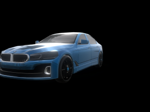 sedan g60 5 series hybrid sedan 3D 모델
