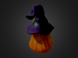 halloween pumpkin head vol 4 Modelo 3D