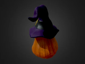 halloween pumpkin head vol 4 3D Model