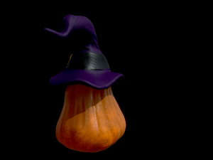 halloween pumpkin head vol 4 Modelo 3D