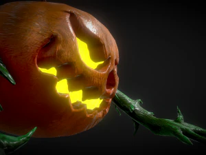 halloween pumpkin head vol 5 3D Model