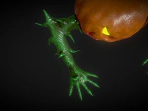 halloween pumpkin head vol 5 3D Model