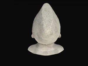 Muhammad ali jinnah marble statue 3D Model