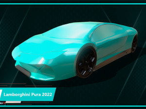 sports car pura 2022 Modèle 3D