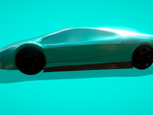 sports car pura 2022 Modelo 3D