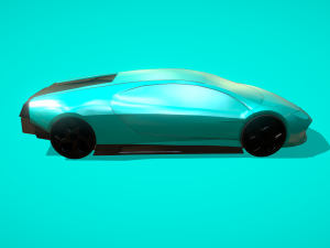 sports car pura 2022 Modelo 3D