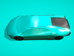 sports car pura 2022 Modelo 3D