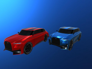 bugatti spartacus hyper suv 3D Модель
