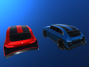 bugatti spartacus hyper suv 3D Модель