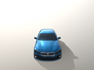 race car g60 5 series hybrid sedan 3D 模型