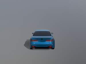 race car g60 5 series hybrid sedan 3D 模型