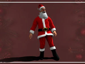 산타클로스 3D 모델