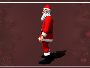 santa claus 3D मॉडल