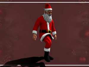 산타클로스 3D 모델