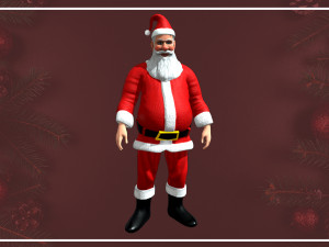 santa claus vol-2 mr fluffy Modèle 3D