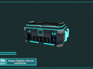 super soldaat serum ctr 3D Model
