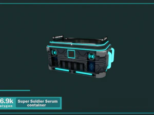 super soldier serum ctr 3D Model