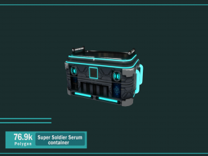 super soldier serum ctr Modelo 3D