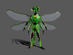 Dragon Fly 3D Model