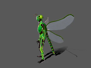 Dragon Fly 3D Model