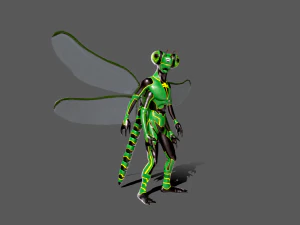 Dragon Fly 3D Model