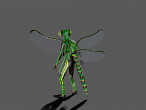 Dragon Fly Modèle 3D