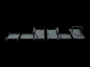 River Crossing Path 3D-Modell