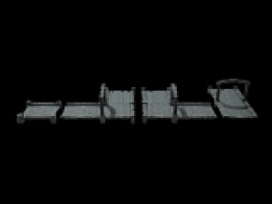 River Crossing Path 3D Model