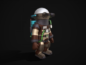Human Astronaut 3D Модель
