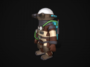Human Astronaut 3D Модель