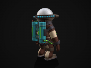 Human Astronaut 3D Модель