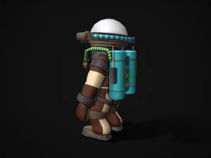 Human Astronaut 3D Model