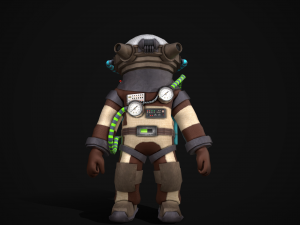 Human Astronaut 3D Модель