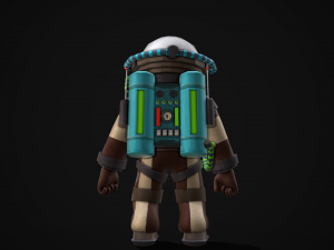 Human Astronaut 3D Модель