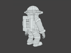 Human Astronaut 3D Модель