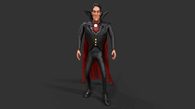 Blackula Model 3D .c4d .max .obj .3ds .fbx .stl .blend 
