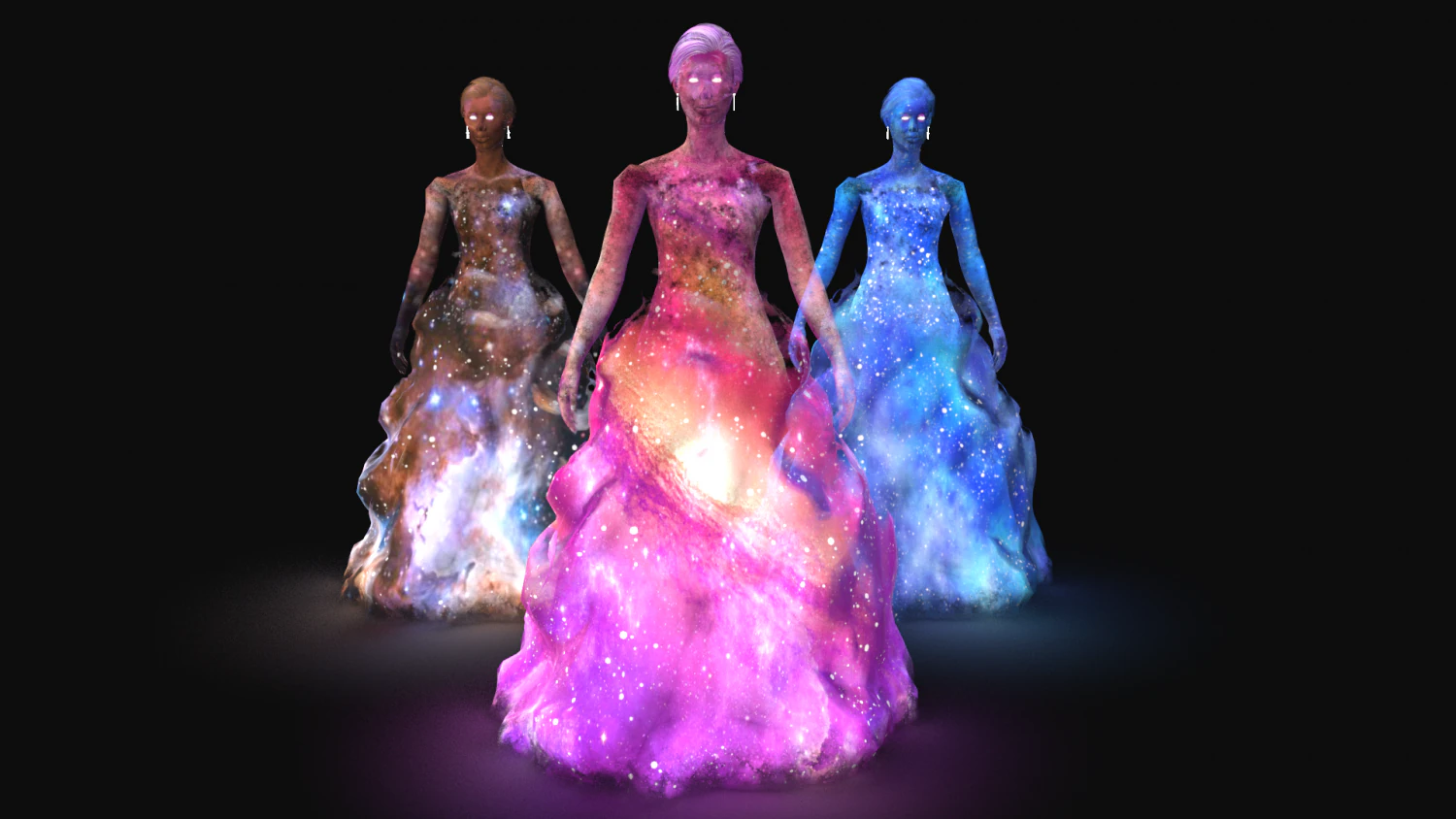 The Nebu-L-isters 3D Model .c4d .max .obj .3ds .fbx .stl .blend 