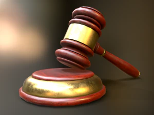 Wooden Handspike 3D Model