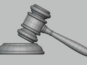 Wooden Handspike 3D 모델