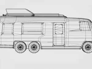 ホームバス 3Dモデル