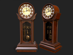 Antique Timepiece 3D Model