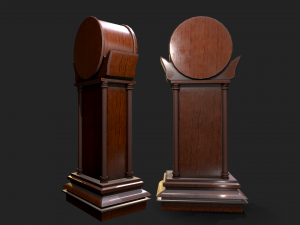 Antique Timepiece 3D मॉडल