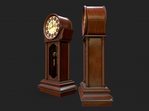 Antique Timepiece 3D मॉडल