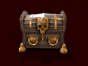Treasure chest Modelo 3D