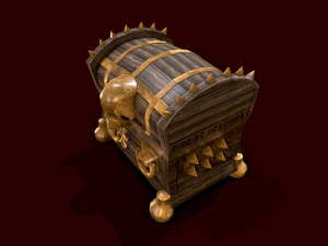 Treasure chest 3D Model