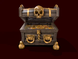 Treasure chest 3D Model