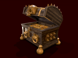 Treasure chest Modelo 3D